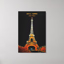 Pesquisar por arte da torre eiffel impressão de canvas Viagem