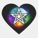 Pesquisar por símbolos wiccan adesivos Pentáculo