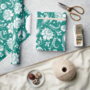Pesquisar por cor turquesa papel de presente Floral
