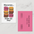 Pesquisar por macaron francês cartao de visita Profissional