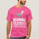 Pesquisar por skunk camisetas Humor