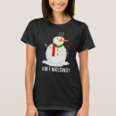 Pesquisar por derretendo camisetas Boneco de neve
