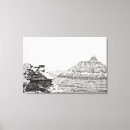 Pesquisar por das da paisagem impressão canvas impressão de canvas Preto e branco