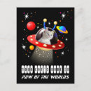 Pesquisar por alien cartoes postais Disco voador