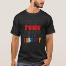 Pesquisar por biblioteca pública camisetas Punk