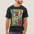 Pesquisar por linhas do nazca camisetas Retrô