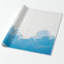 Pesquisar por nuvens brancas papel de presente Céu