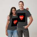 Pesquisar por sentimentos do amor camisetas For him