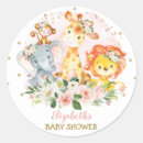 Pesquisar por do chá de fraldas safari das meninas adesivos For her