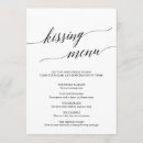 Pesquisar por o menu convites Preto e branco
