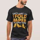 Pesquisar por papel dobrado camisetas Origami