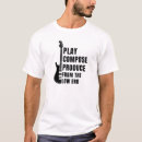 Pesquisar por baixista engraçado camisetas Para músico