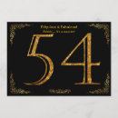 Pesquisar por 54 aniversário convites Elegante