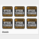 Pesquisar por adolescente oficial adesivos Engraçado