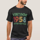 Pesquisar por vintage 1958 camisetas Feito em 1958