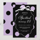 Pesquisar por polka dot convites For her