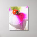 Pesquisar por joaninha impressão de canvas Flor