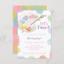 Pesquisar por de festas da pintura convites Colorido