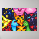 Pesquisar por pintura gatos artes pôsteres Animais de estimação