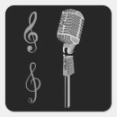 Pesquisar por microfone adesivos Notas musicais
