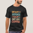 Pesquisar por viciado do café camisetas Amante de cafeína