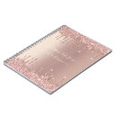 Pesquisar por rose gold cadernos de notas For her