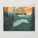 Pesquisar por camping cartoes postais Parque nacional acadia