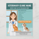 Pesquisar por hospitais flyers Veterinário
