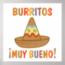 Pesquisar por burrito pôsteres Mexicano