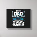 Pesquisar por mundos impressão de canvas Dad