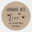 Pesquisar por handmade com amor adesivos Corações