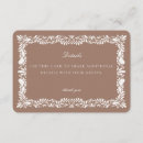 Pesquisar por chá de panela marrom convites Bride