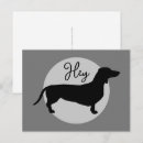 Pesquisar por silhouette cartoes postais Dachshund