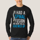 Pesquisar por fusão espinal camisetas Tinha