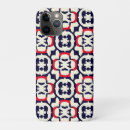 Pesquisar por branco e azul vermelhos iphone capas Americano