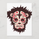 Pesquisar por dia de los muertos cartoes postais Crânios de açúcar