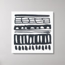 Pesquisar por abstrato preto e branco impressão de canvas Moderno