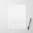 Pesquisar por flocos de neve papel timbrado Elegante