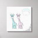Pesquisar por desenho girafa impressão de canvas Animais