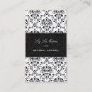 Pesquisar por damasco branco preto cartao de visita Negócio
