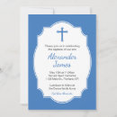 Pesquisar por baby boy christening convites Azul