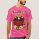 Pesquisar por bolo de chocolate camisetas Retrô