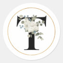 Pesquisar por letra t monograma adesivos Simples