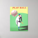 Pesquisar por beisebol impressão de canvas Bola
