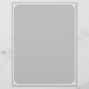 Pesquisar por cinza e branco papel timbrado Minimalista