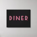 Pesquisar por comida impressão de canvas Restaurante