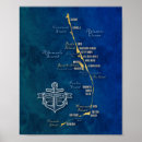 Pesquisar por mapas náuticos pôsteres Bancos externos