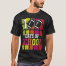 Pesquisar por 100 days of school camisetas Happy