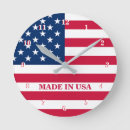 Pesquisar por bandeira americana relogios de parede Eua