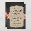 Pesquisar por guingão vermelho convites Rústico